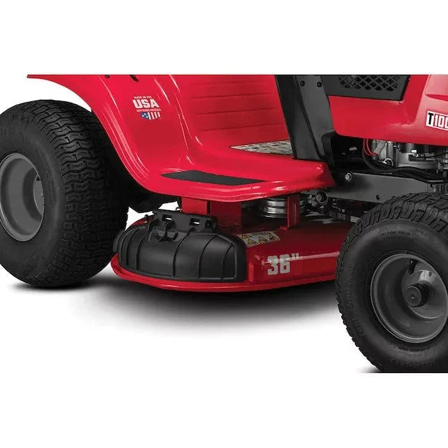 CRAFTSMAN T100 36-Inch 11.5 HP Gas Riding Lawn Mower Briggs & Stratton Engine Manual 7-Speed Transmission