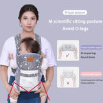 Napxon multifunctional Baby Carrier With Breathable Front And Back In Summer