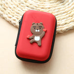 Napxon direct selling new cute zero wallet cartoon earphone collector charger Box Coin handbag wholesale