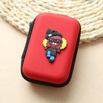 Napxon direct selling new cute zero wallet cartoon earphone collector charger Box Coin handbag wholesale