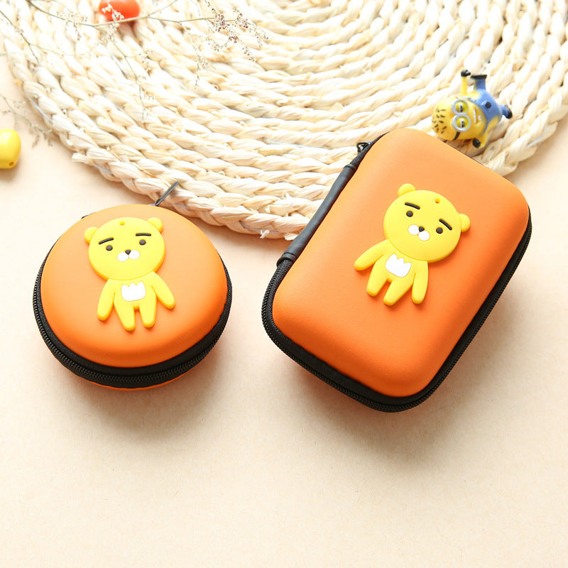 Napxon direct selling new cute zero wallet cartoon earphone collector charger Box Coin handbag wholesale