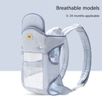 Napxon multifunctional Baby Carrier With Breathable Front And Back In Summer