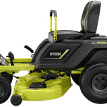 RYOBI 42 in. 100 Ah Battery Electric Riding Zero Turn Mower RY48ZTR100