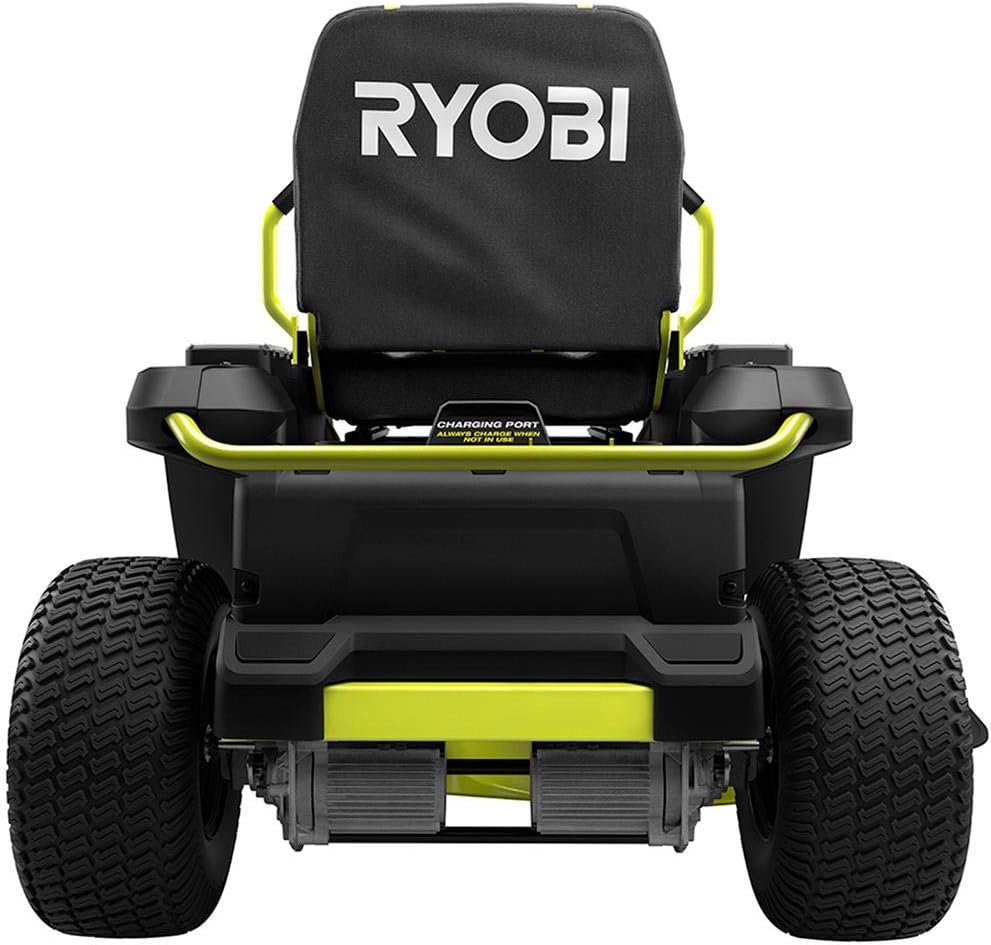 RYOBI 42 in. 100 Ah Battery Electric Riding Zero Turn Mower RY48ZTR100