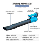 Powerful Cordless Air Duster for Cleaning Electronics, Keyboards, Car Interiors & More