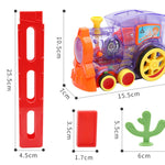 Napxon domino Train Toys Baby Toys Car Puzzle Automatic Release Licensing Electric Building Blocks Train Toy