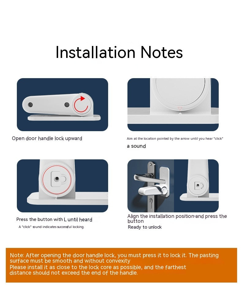 Napxon safety Anti-child Anti-open Door Artifact Safety Lock