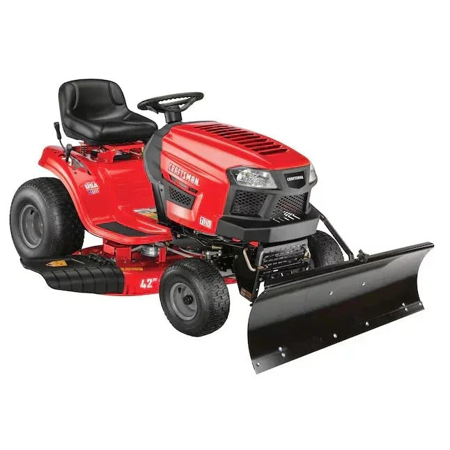 CRAFTSMAN T110 42-Inch 17.5 HP Gas Riding Lawn Mower Briggs & Stratton Engine 7-Speed Manual Transmission
