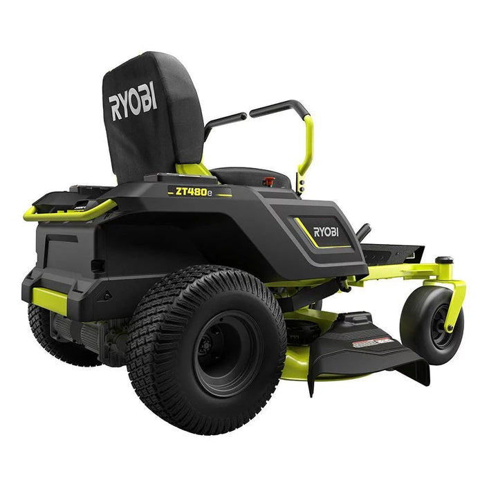Ryobi 42-Inch 48V 100 Ah Battery Electric Zero Turn Riding Lawn Mower