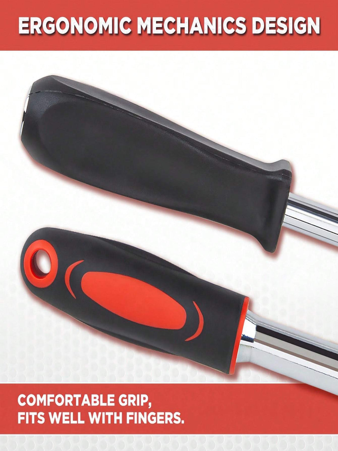 Part-driven Socket Claw Ratchet Wrench Tool Set, With Drill Socket Set, Metric And Extension Rods, For Auto Repair And Home Use