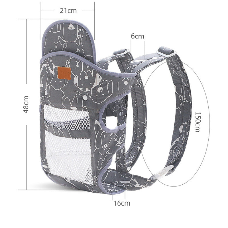 Napxon multifunctional Baby Carrier With Breathable Front And Back In Summer