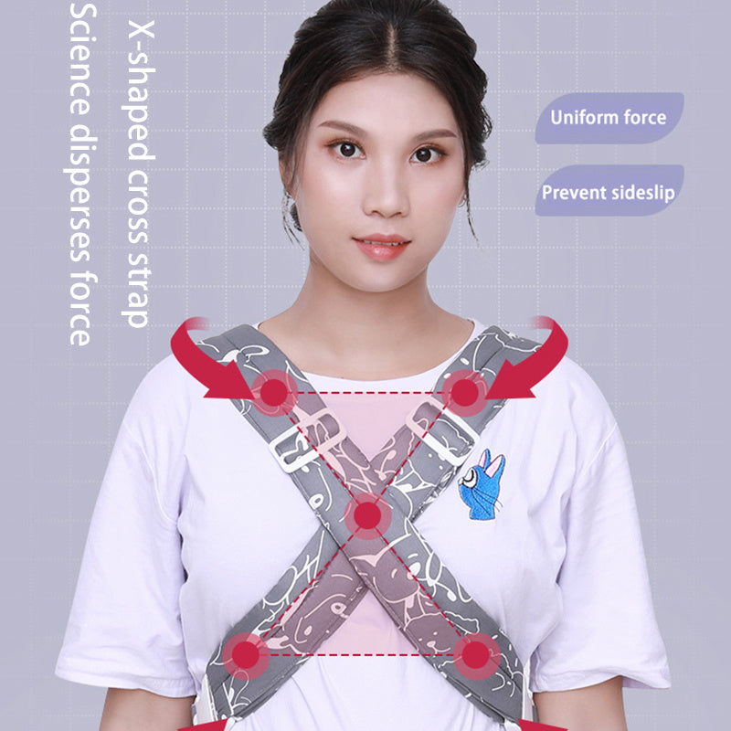 Napxon multifunctional Baby Carrier With Breathable Front And Back In Summer