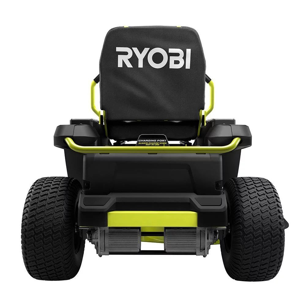 Ryobi 42-Inch 48V 100 Ah Battery Electric Zero Turn Riding Lawn Mower