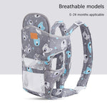 Napxon multifunctional Baby Carrier With Breathable Front And Back In Summer