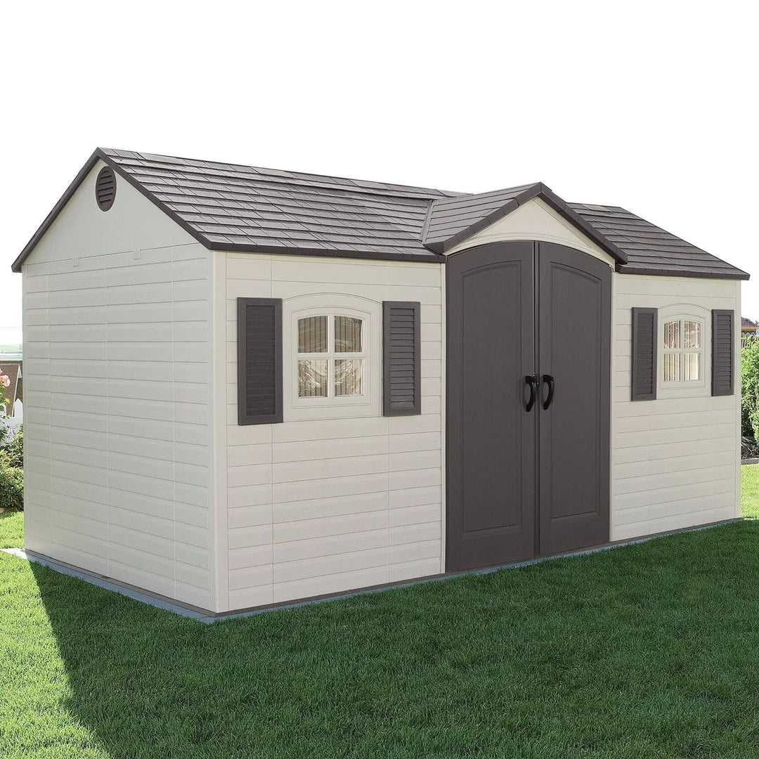 Heartland Coronado 12-ft x 8-ft Gable Engineered Wood Storage Shed with Floor Included