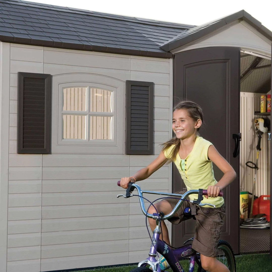 Heartland Coronado 12-ft x 8-ft Gable Engineered Wood Storage Shed with Floor Included