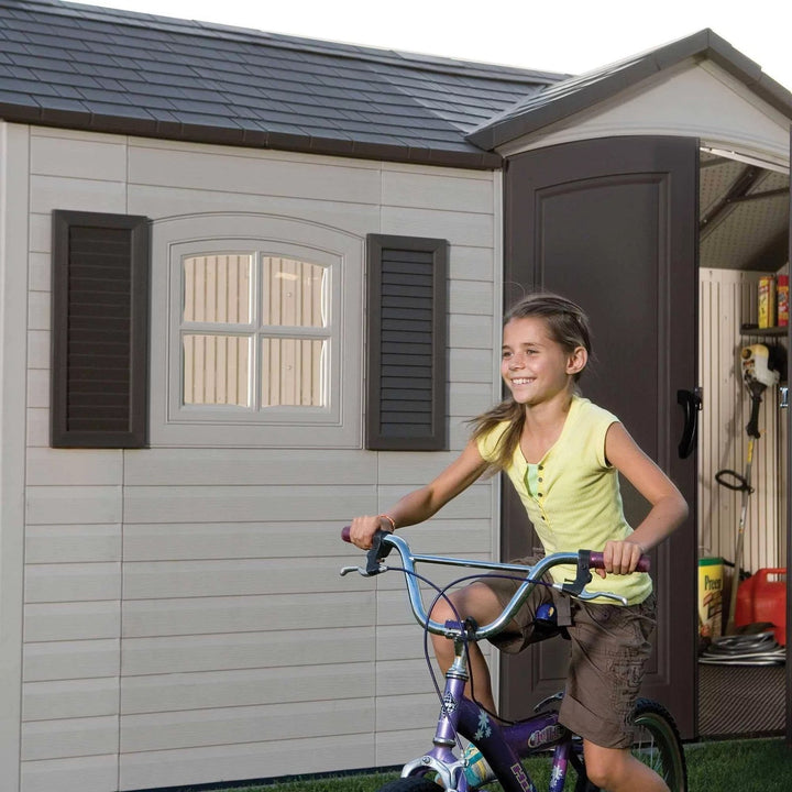 Heartland Coronado 12-ft x 8-ft Gable Engineered Wood Storage Shed with Floor Included